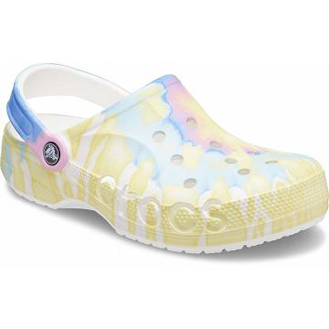 Zuecos Crocs Baya Tie-Dye Hombre Multicolor | Mexico 0793DFMN